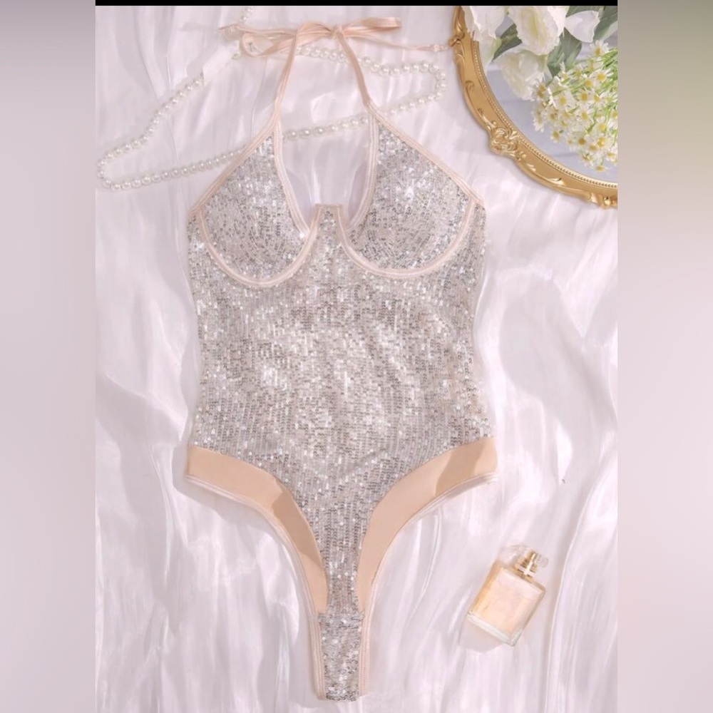 Beautiful sparkly body suit